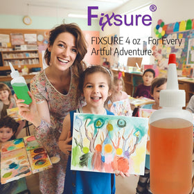 FIXSURE volume marks help accurate dispensing and simple measuring.