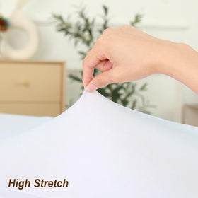Fixwal easy-pull-over setup fits standard 6ft tables quickly and securely.