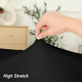 Fixwal wedding decor table skirting, enhances banquet aesthetics with clean lines.