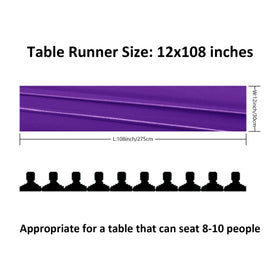 flohar 12-pack table runner assortment offers versatile decor options