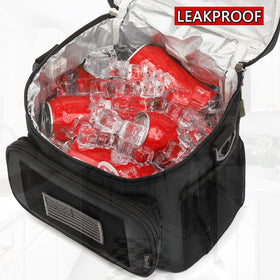 FlowFly leakproof liner keeps contents tidy and prevents spills
