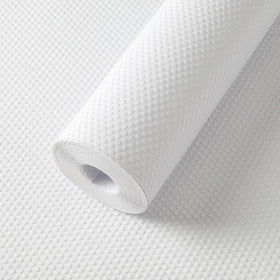 FLPMIX White Shelf Liner pack shot showing full cabinet coverage and versatility