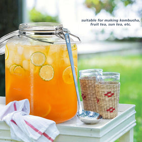 Folinstall fermentation-storage jar supports pickling, fermenting, and dry-goods storage.
