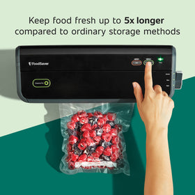 BPA free FoodSaver vacuum bags safe for freezer fridge and microwave use