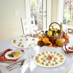 Foraineam 24-egg capacity egg dish ready to present