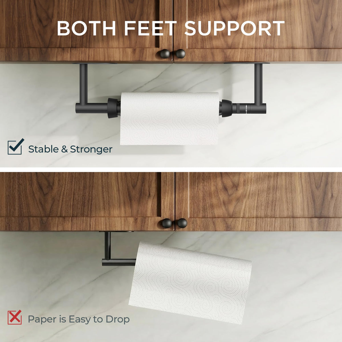 FORIOUS damping system enabling controlled tear for tidy counters