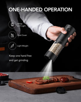 FORLIM ceramic grinding mechanism resisting odor for cleaner spices.