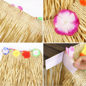 Fovths table skirt includes adhesive tapes for quick, secure setup