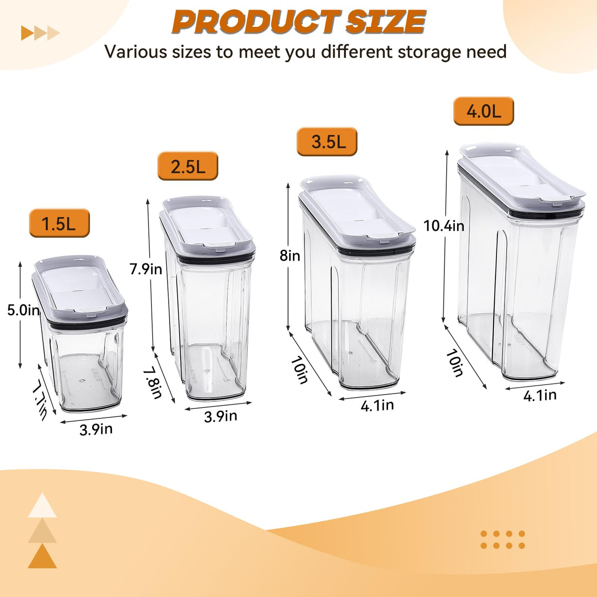 FreshKeeper two-container set includes a cleaning cloth for quick setup.