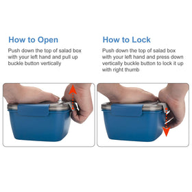 Freshmage compact design fits work, picnic, or travel for easy meals.