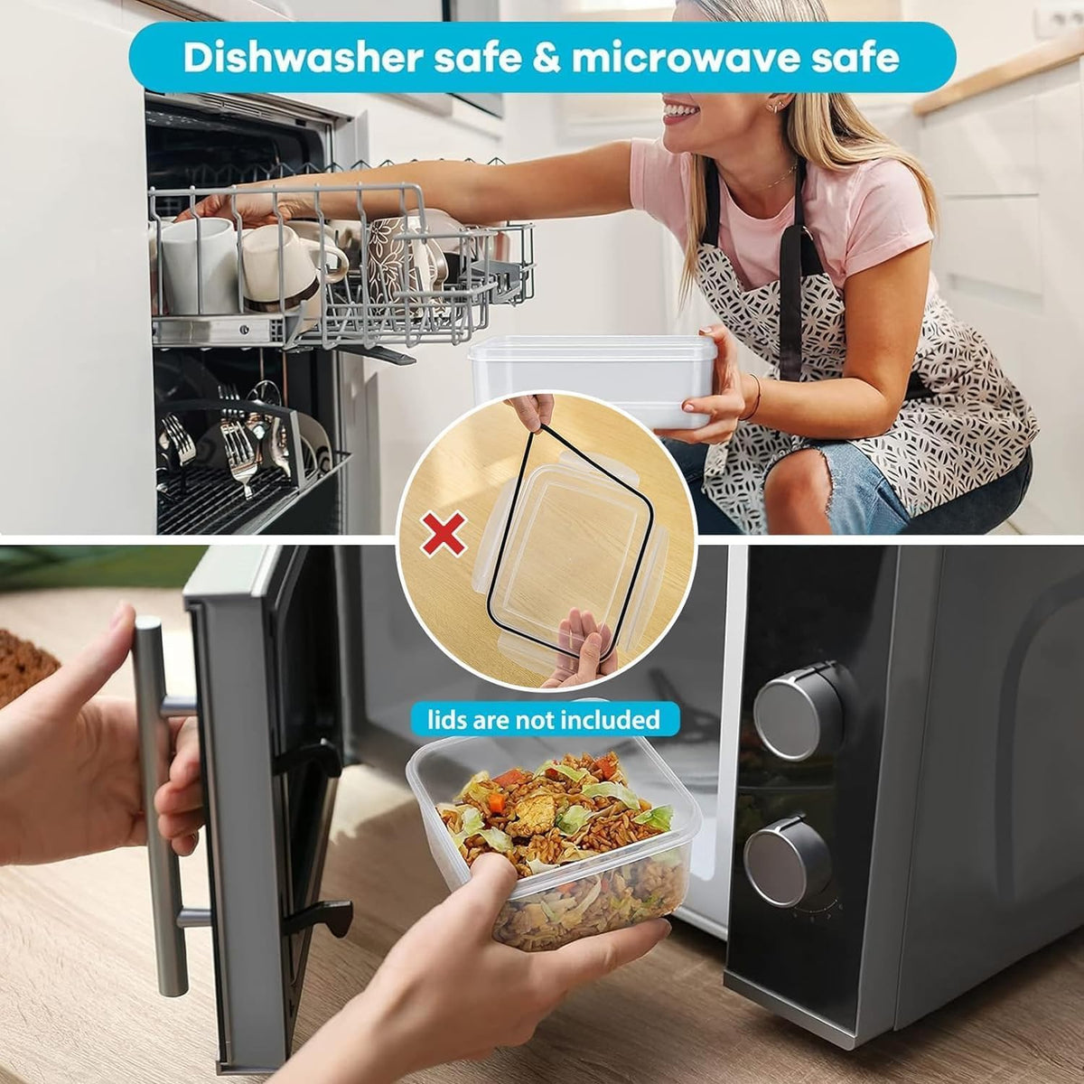 Freshmage removable colander enables quick rinsing and direct transfer to storage.