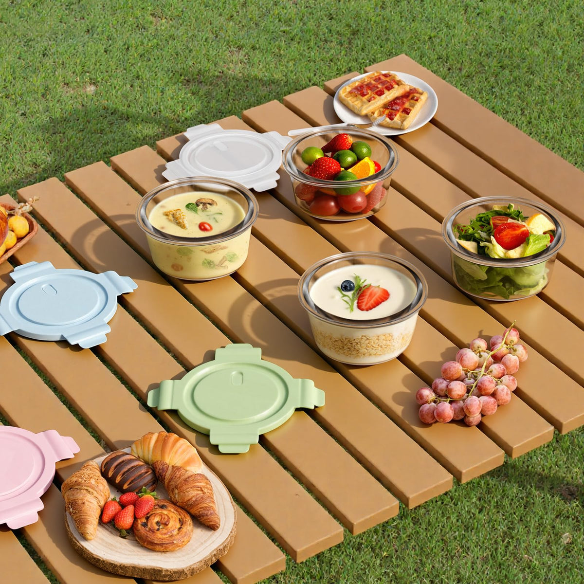 Freshmage borosilicate glass resists temperature changes for versatile use.