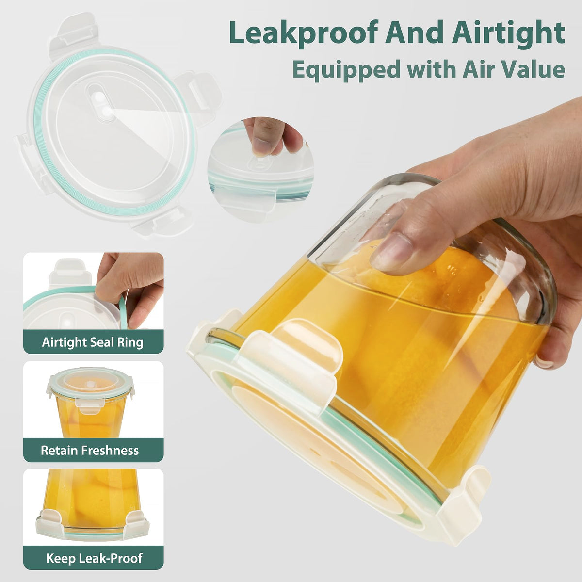 Freshmage wide-mouth design aids filling and stirring starters