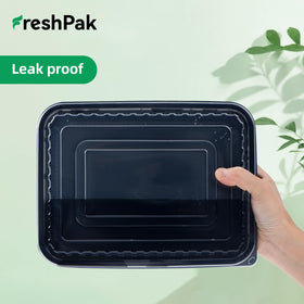 FRESHPAK shrink wrap seal demonstrates leakproof reliability.