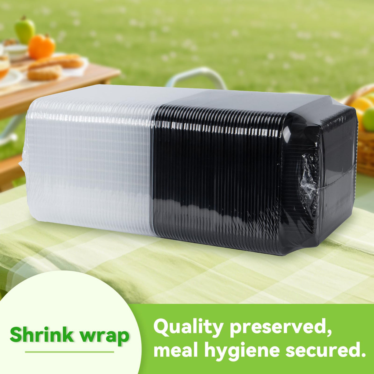 FRESHPAK dishwasher-safe base ready for 10+ reuses.