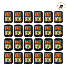 Freshware 28oz portion-controlled container ideal for easy lunches.
