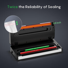 FRESKO fully automatic operation lets you seal hands-free with no setup required.
