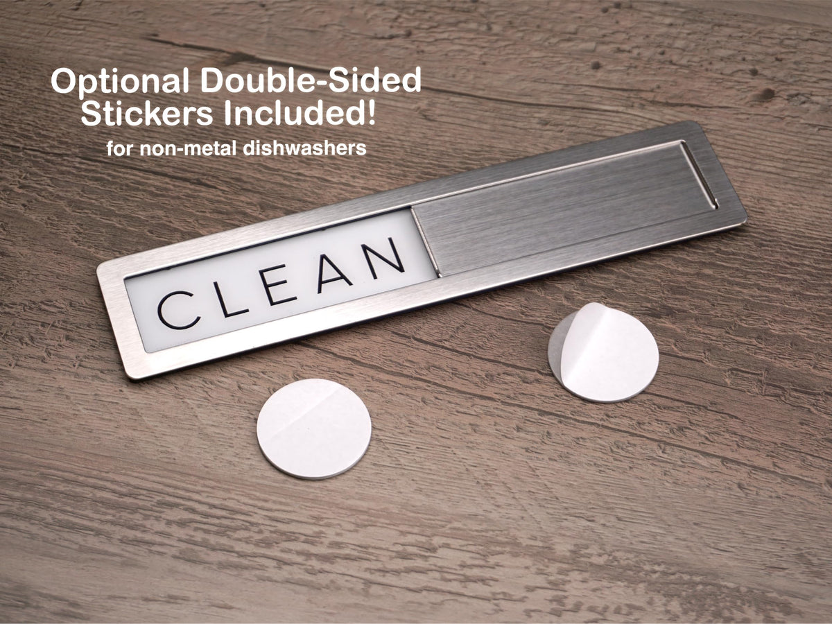 FridayVibez includes stickers for non-magnetic surfaces for versatile placement