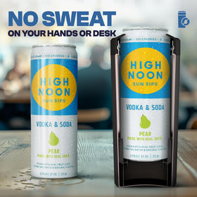 Frost Buddy secure fit keeps your beverage in place.