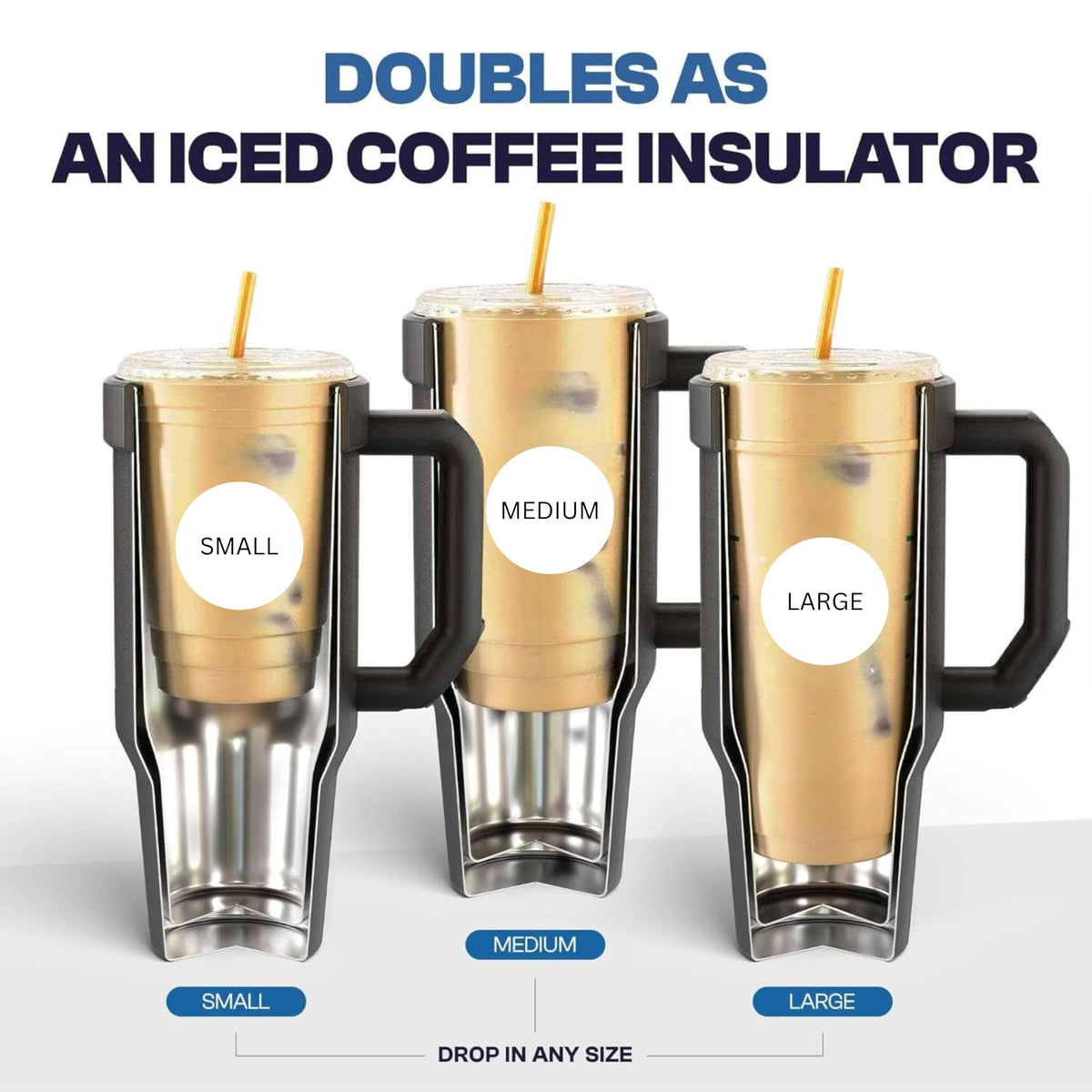 Double-wall insulation in Frost Buddy Thicc Buddy keeps drinks warm or cold