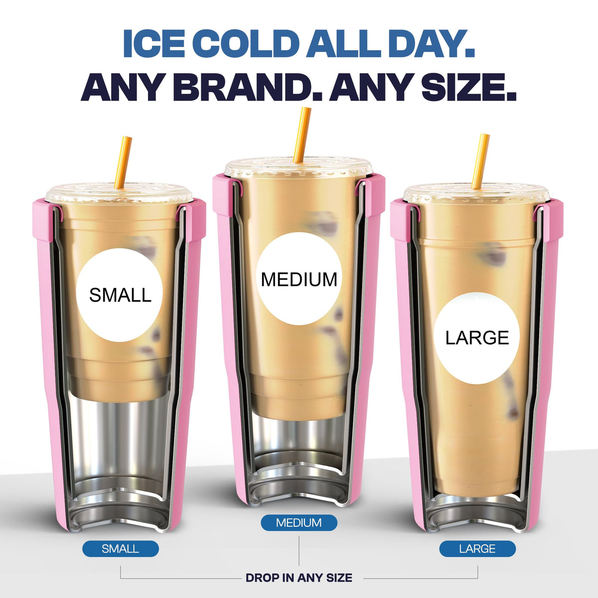 Leak-resistant seal keeps drinks secure during travel.