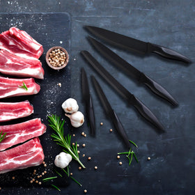 FrutPunch dishwasher-safe knives ready for quick cleaning and drying