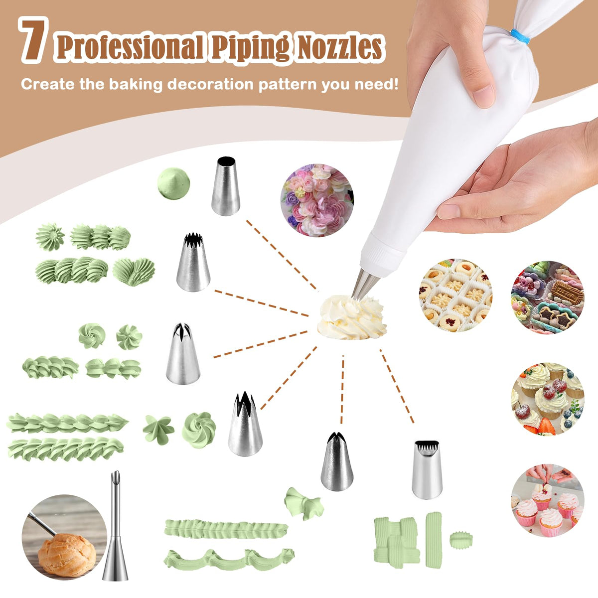 FUGVBB ready-to-use 16-inch bags for quick setup and steady piping