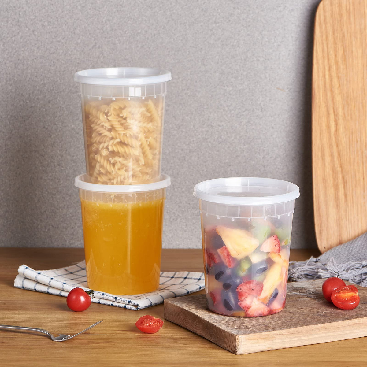Fuling BPA-free storage keeps snacks safe in fridge or pantry.
