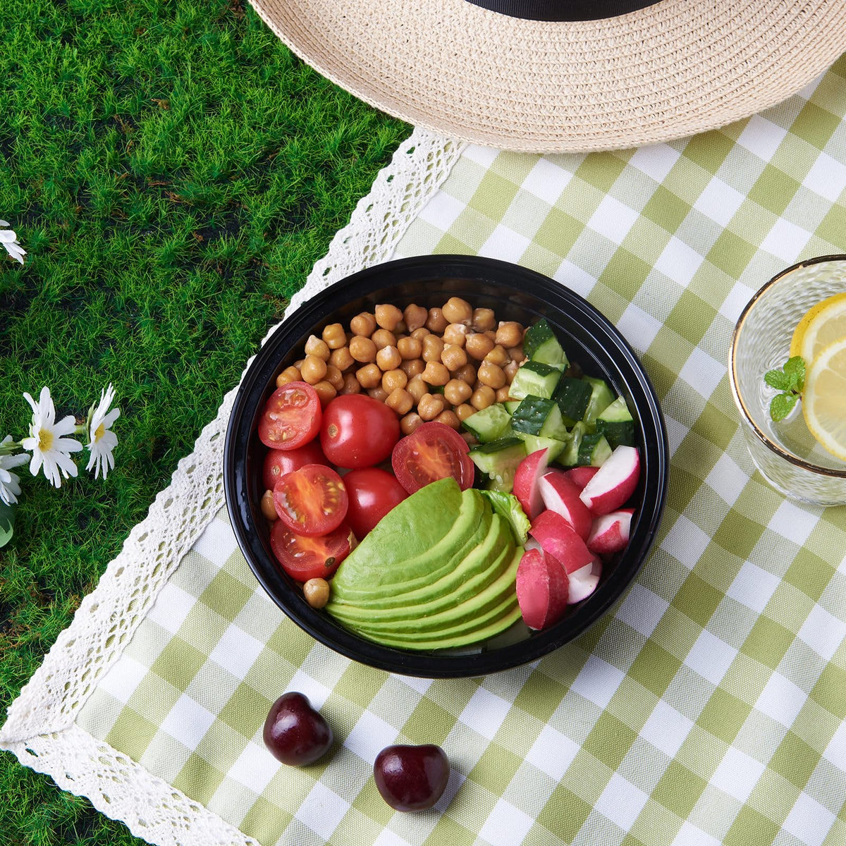 FULING dishwasher-safe reusable containers for easy cleaning