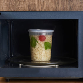 Fuling microwave-safe container ready for quick reheats.