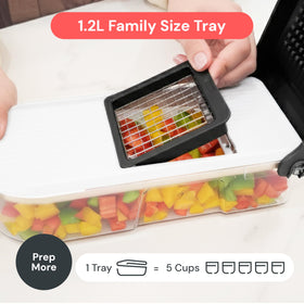 Fullstar compact storage design fits neatly in small kitchens.