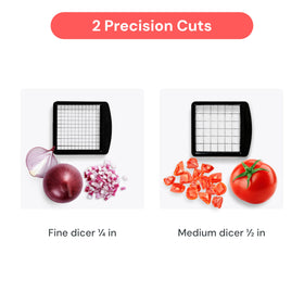 Fullstar The Original Pro Chopper is dishwasher safe for easy cleanup.