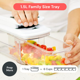 Fullstar XL protective finger guard for safer slicing.