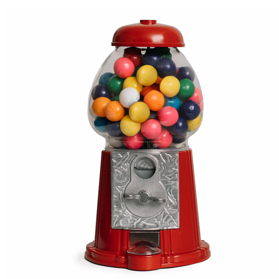 Funderstood Victory retro gumball machine with glass bowl ideal for vintage decor.