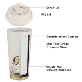 Funkrin mug with gift-ready pattern makes a thoughtful present