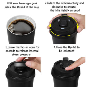 Funkrin leak-proof lid prevents spills during travel