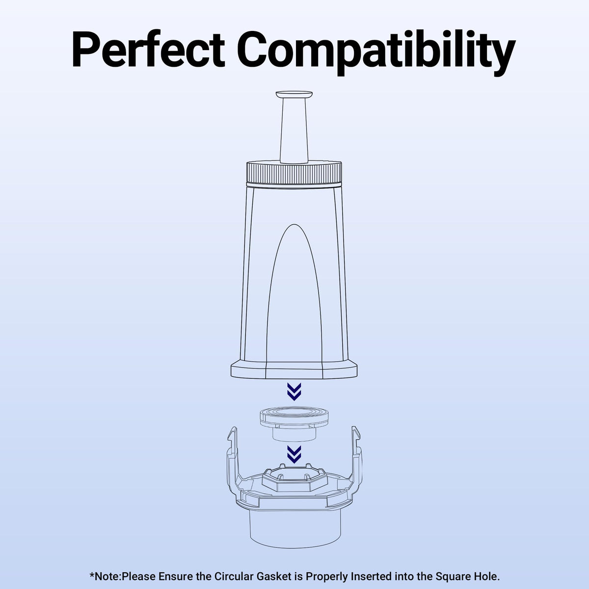 Four-pack Funmit filters ready for replacement in Breville machines