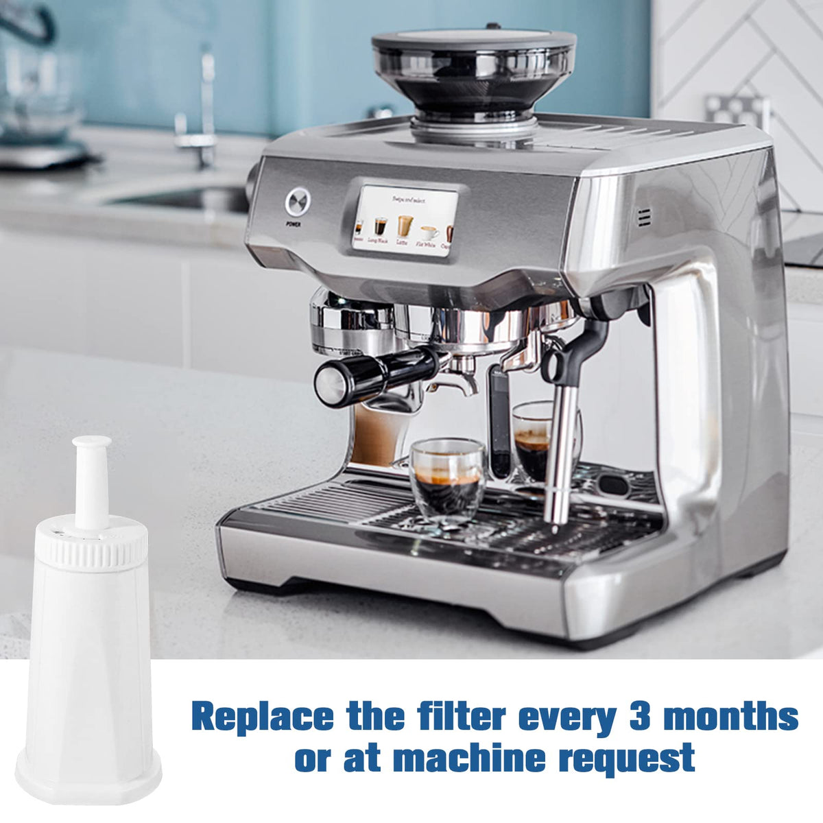 Funmit water filter installation step, easy setup process