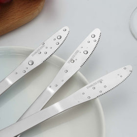 Funnydin durable stainless steel dinner knife designed for everyday use.