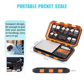 Unit switch on the Fuzion scale for six weighing options