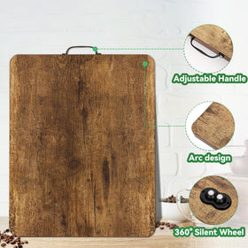 Fxacyem espresso machine sliding tray for stable, ready placement on the counter
