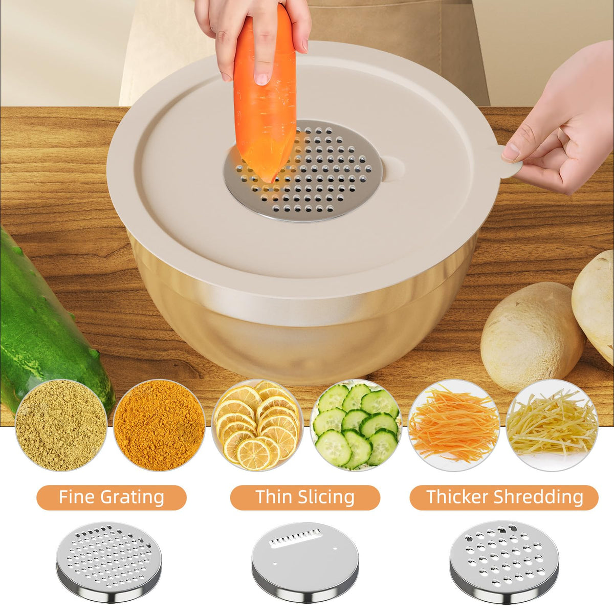 Fyrnova airtight lids help store leftovers without spills.