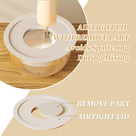Fyrnova stainless steel bowls with durable, rust-resistant interiors and polished exteriors.