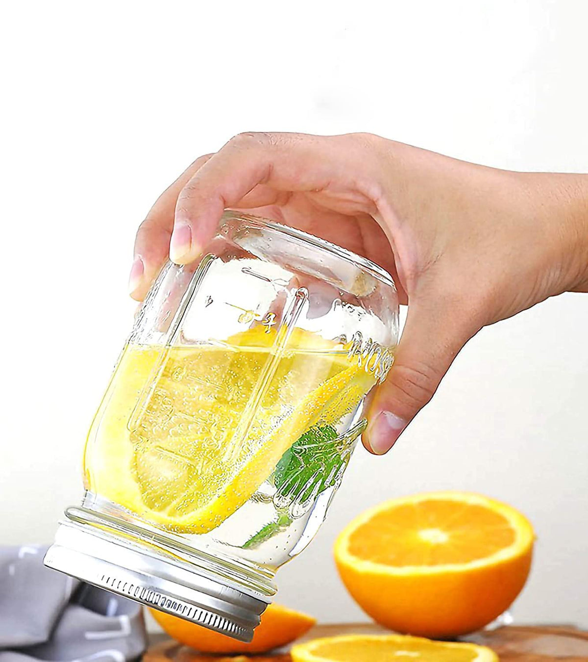 FZCWAHJK mason jar lids fit wide-mouth jars with tight seal