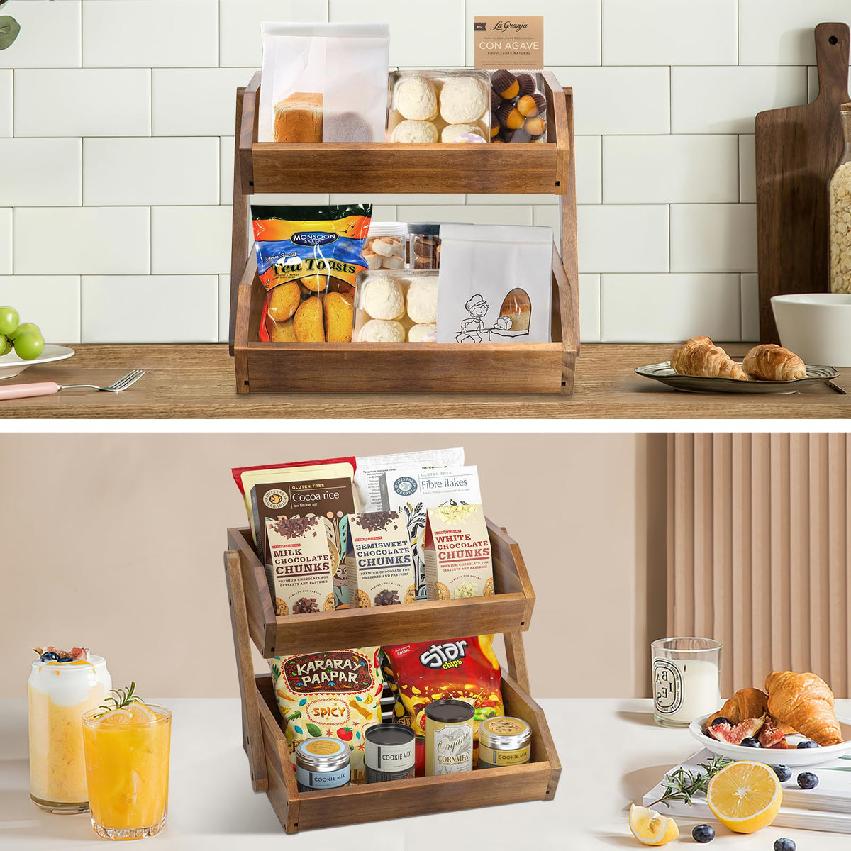 G.a HOMEFAVOR easy-clean design supports quick wipe-down after meals.