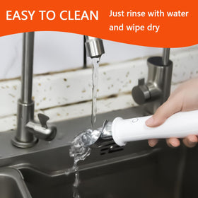 GAGIO cordless design with USB charging provides up to 30 uses.