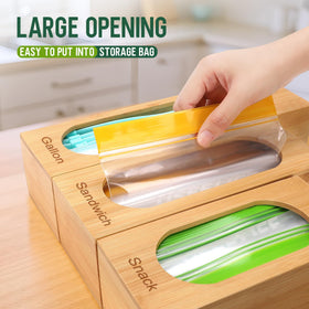 Gamtik wooden organizer adds natural warmth to your kitchen.