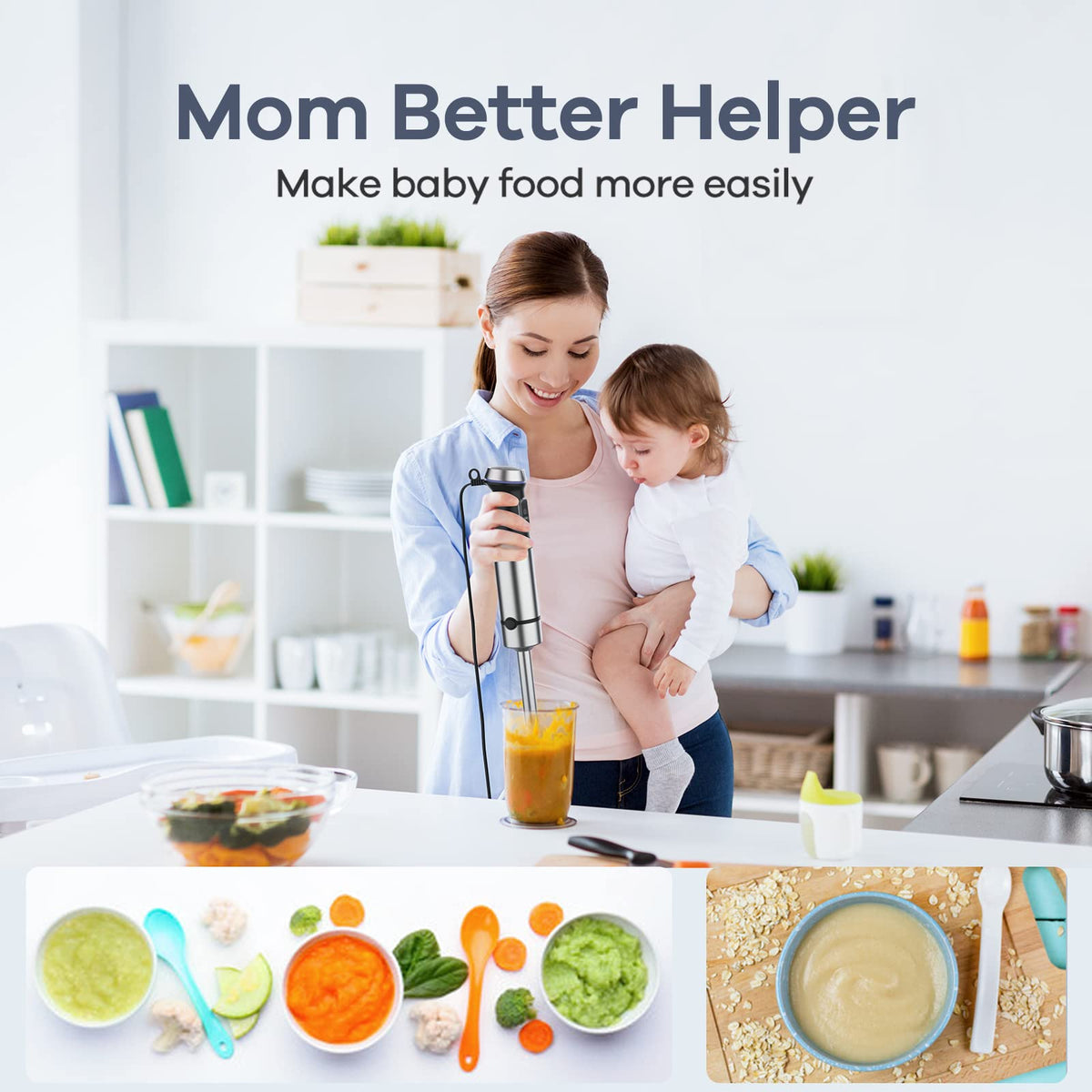 Ganiza dishwasher-safe parts for easy cleanup after cooking.