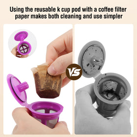 GARLIFUR Keurig compatibility image showing 1.0 and 2.0 support.