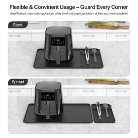 Garolue non-slip surface keeps appliances securely in place.
